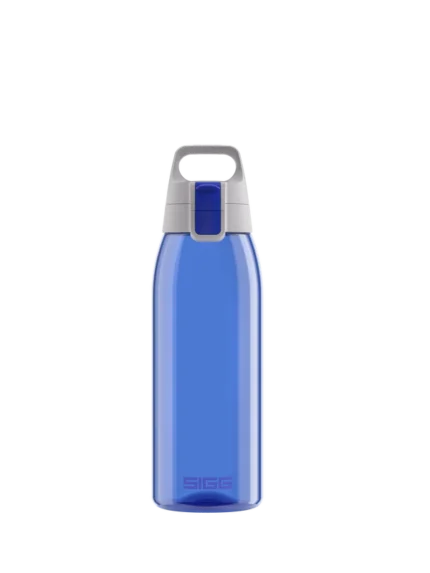 botella azul marino